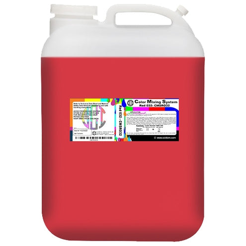 CMS Pigment Concentrate - Red 032 - ScreenBurning.com