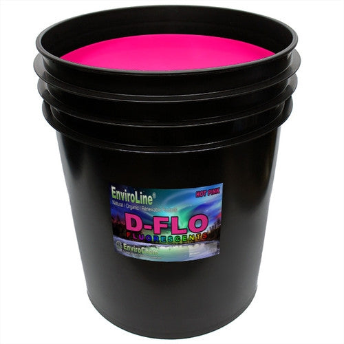 D-Flo Fluorescent Discharge Ink - Hot Pink - ScreenBurning.com