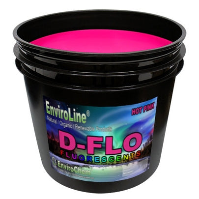 D-Flo Fluorescent Discharge Ink - Hot Pink - ScreenBurning.com