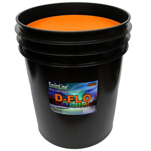 D-Flo Fluorescent Discharge Ink - Orange - ScreenBurning.com