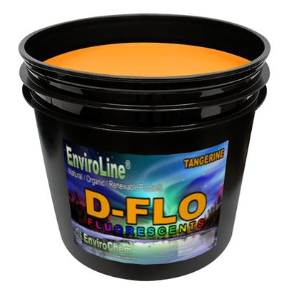 D-Flo Fluorescent Discharge Ink - Tangerine - ScreenBurning.com