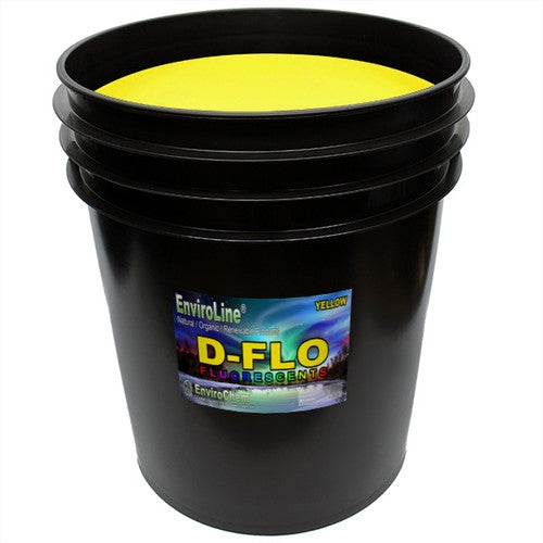 D-Flo Fluorescent Discharge Ink - Yellow - ScreenBurning.com
