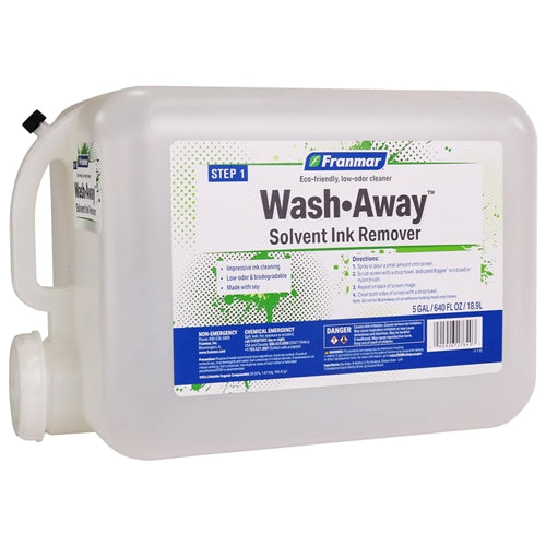 Wash Away Solvent Ink Remover - ScreenBurning.com