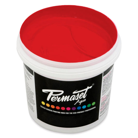 Permaset Aqua Standard Ink - Scarlet - ScreenBurning.com