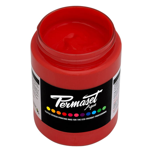 Permaset Aqua Standard Ink - Scarlet - ScreenBurning.com