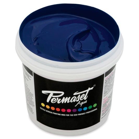 Permaset Aqua Standard Ink - Junior Navy - ScreenBurning.com