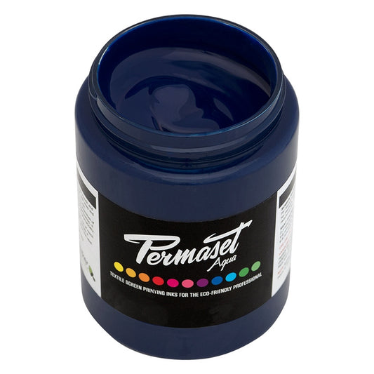 Permaset Aqua Standard Ink - Junior Navy - ScreenBurning.com