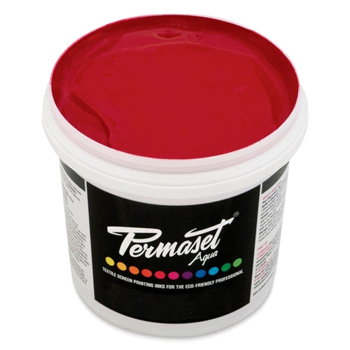 Permaset Aqua Standard Ink - Bright Red - ScreenBurning.com