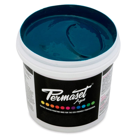 Permaset Aqua Standard Ink - Turquoise - ScreenBurning.com