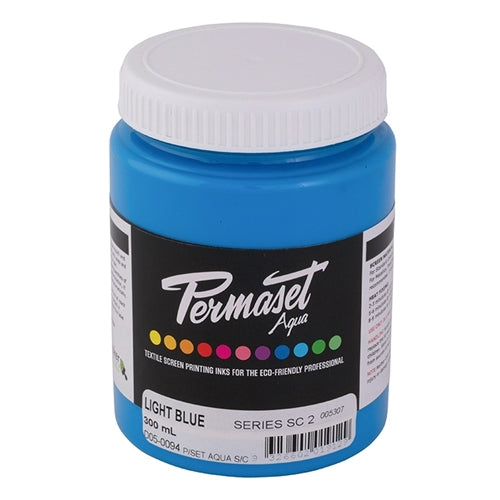 Permaset Supercover HSA Ink - Light Blue - ScreenBurning.com