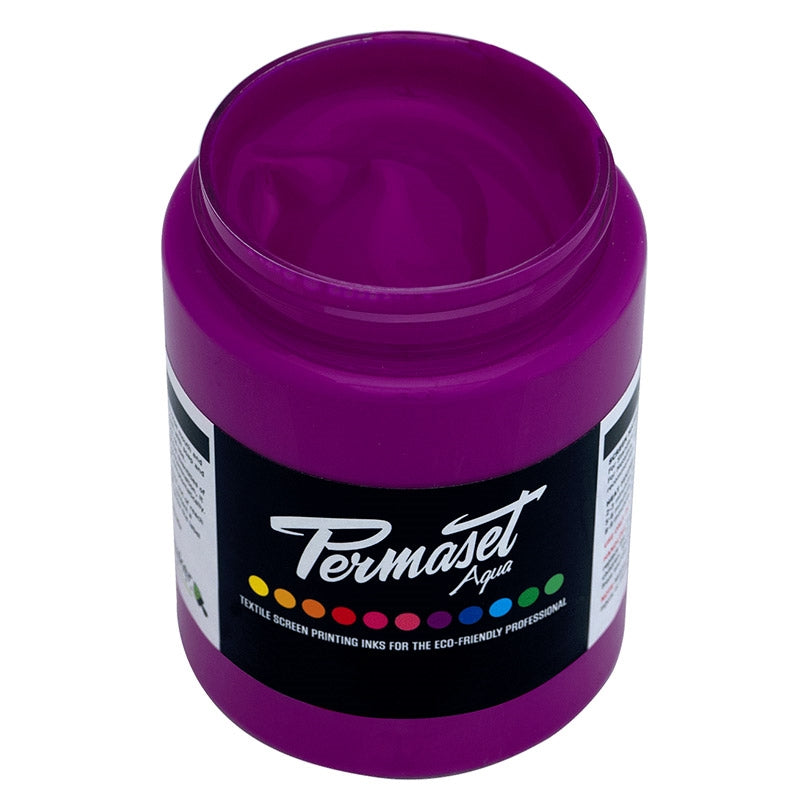 Permaset Aqua Standard Ink - Glow Violet - 300ml - ScreenBurning.com