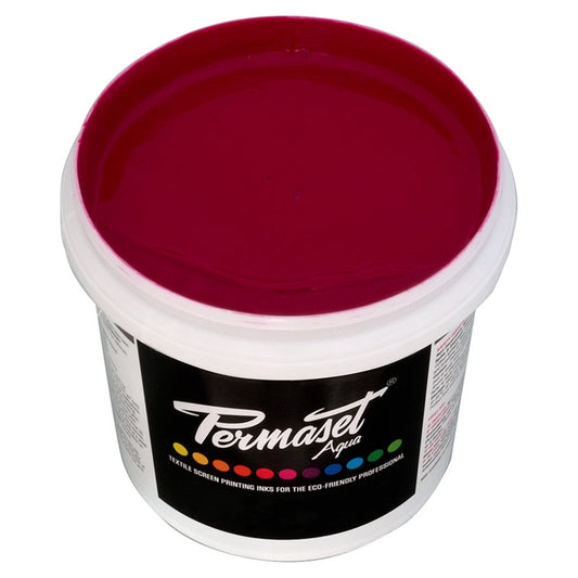 Permaset Aqua Standard Ink - Process Magenta - 1L - ScreenBurning.com