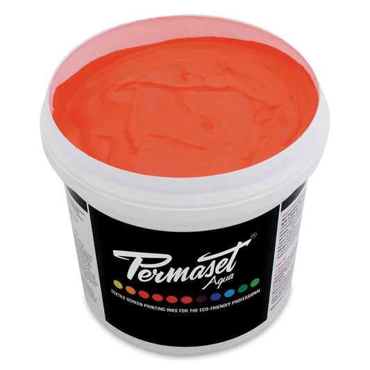 Permaset Supercover HSA Ink - Glow Orange - ScreenBurning.com