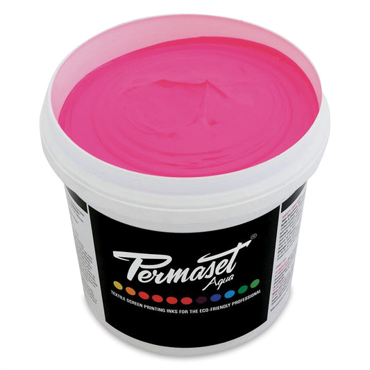 Permaset Supercover HSA Ink - Glow Pink - ScreenBurning.com