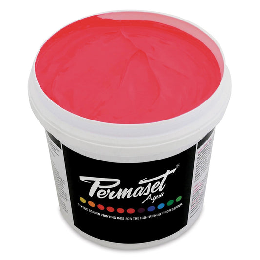Permaset Supercover HSA Ink - Glow Red - ScreenBurning.com