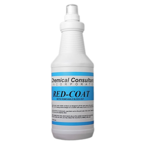 Red-Coat Water Removable Blockout Fluid - ScreenBurning.com