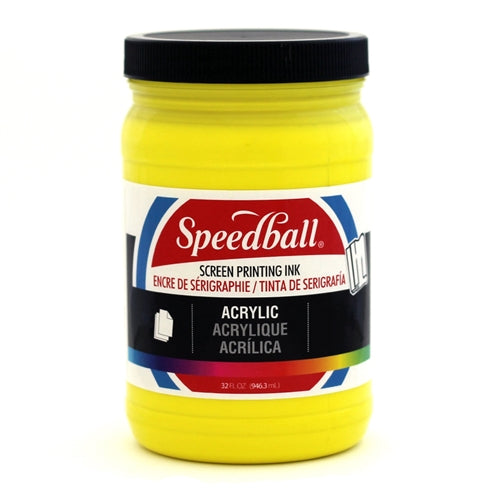 Speedball Acrylic Ink - Process Yellow - ScreenBurning.com