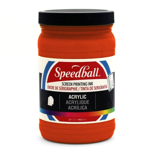 Speedball Acrylic Ink - Fire Red - ScreenBurning.com