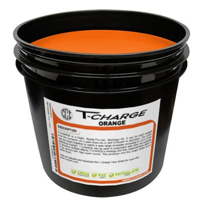 T-Charge RFU Discharge Ink - Orange - ScreenBurning.com