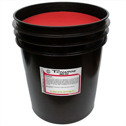 T-Charge RFU Discharge Ink - Red 032 - ScreenBurning.com
