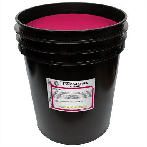 T-Charge RFU Discharge Ink - Rubine Red - ScreenBurning.com