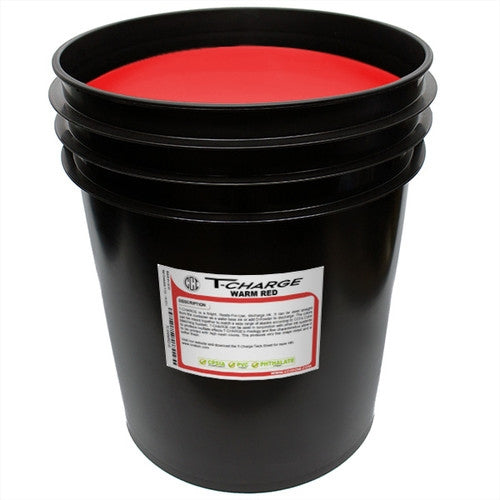 T-Charge RFU Discharge Ink - Warm Red - ScreenBurning.com