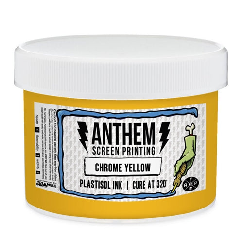 Triangle Plastisol Ink - Chrome Yellow - ScreenBurning.com