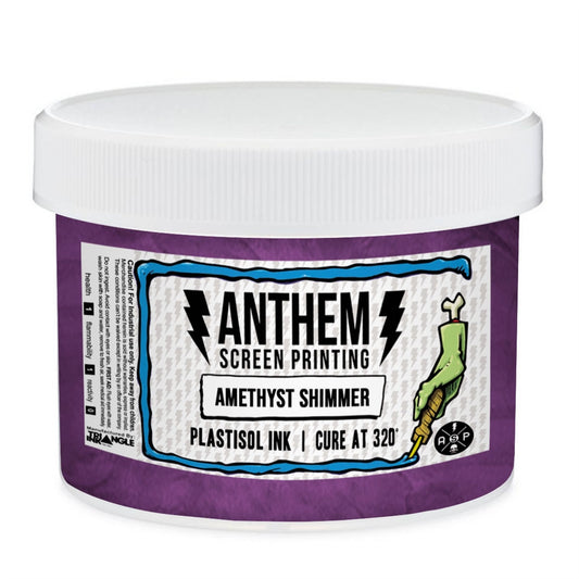 Triangle Plastisol Ink - Amethyst Shimmer - ScreenBurning.com