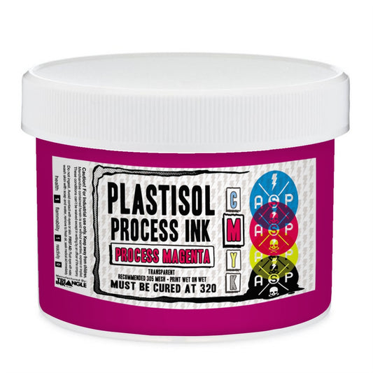 Triangle Plastisol Ink - Process Magenta - ScreenBurning.com