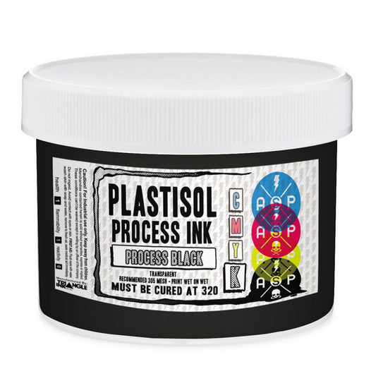 Triangle Plastisol Ink - Process Black - ScreenBurning.com