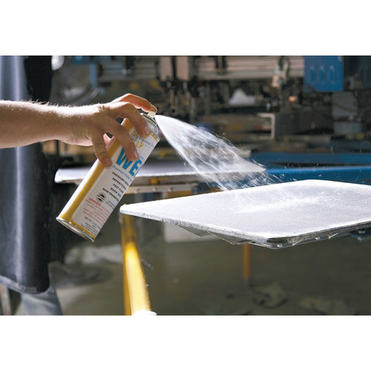 Close-up of CCI Top Bond Web Premium Webbing Adhesive tube showing the label and nozzle for fabric and webbing bonding projects.