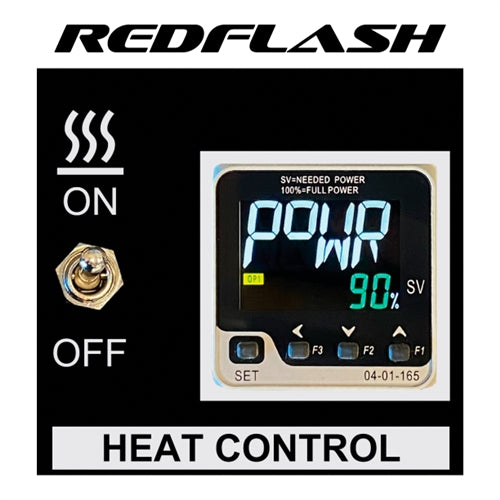 Vastex 18x24 RedFlash Flash Dryer w/ Heavy Duty Stand - 240v, 3500w - ScreenBurning.com