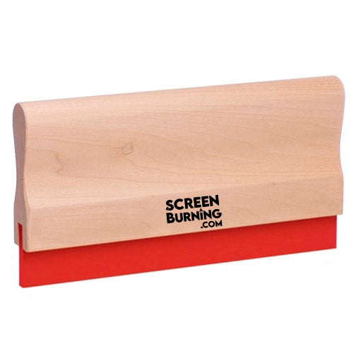 Custom Cut Wooden Squeegee - 60 Duro - ScreenBurning.com