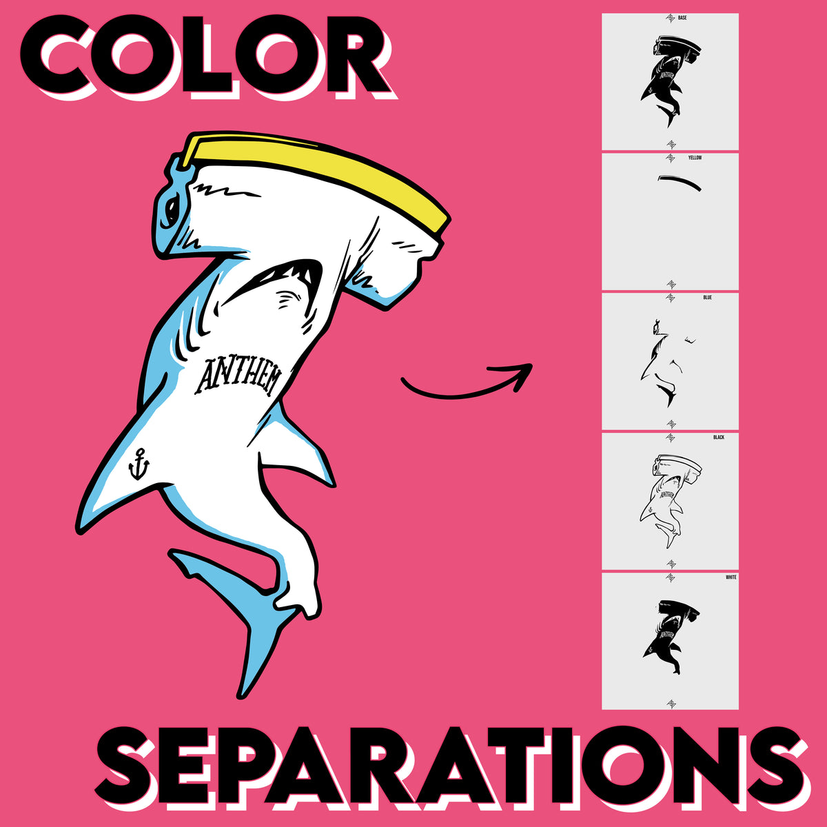 Color Separation File Film Output Service for Screen Printing – ScreenBurning.com
