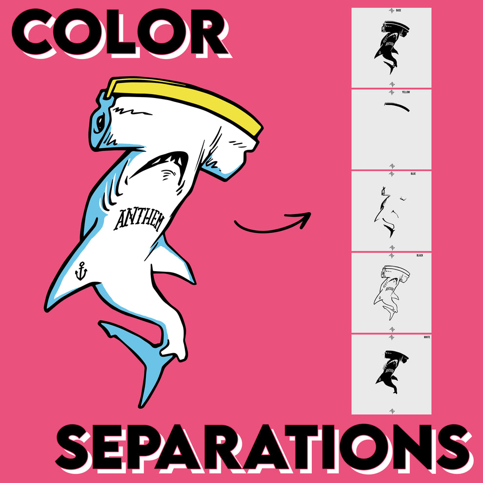Color Separations for Screen Printing – ScreenBurning.com