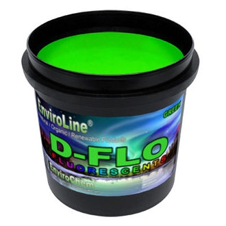 D-Flo Fluorescent Discharge Ink - Green - ScreenBurning.com