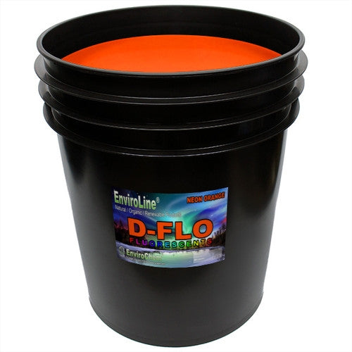 D-Flo Fluorescent Discharge Ink - Neon Orange - ScreenBurning.com