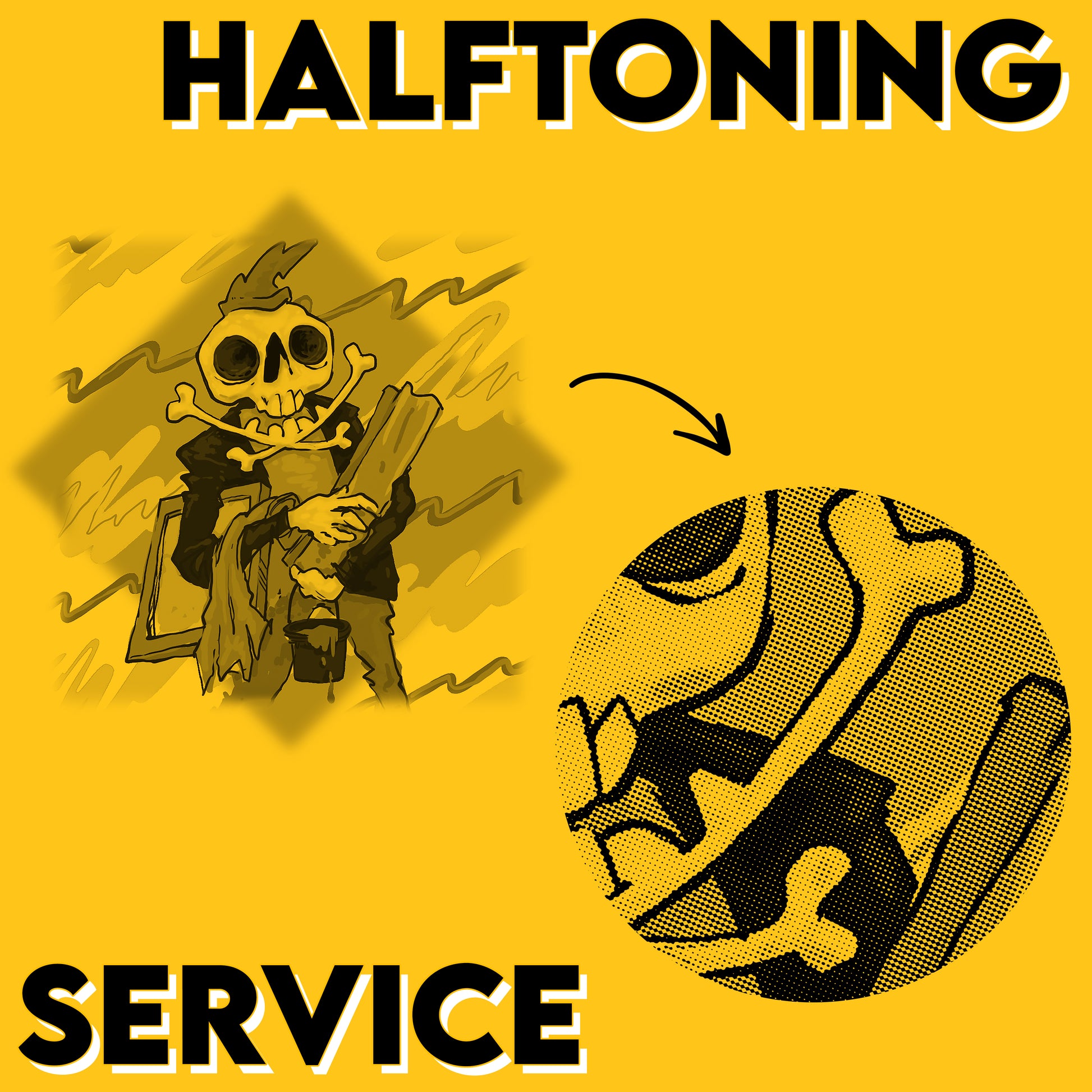 Halftone Service for Screen Printing - ScreenBurning.com