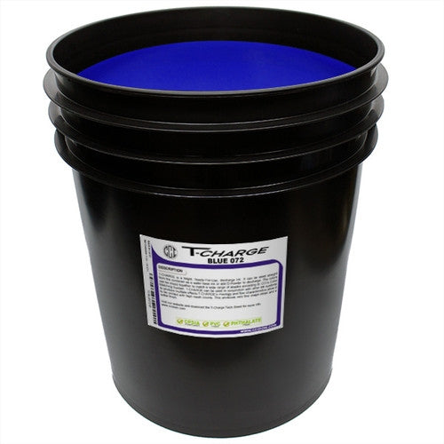T-Charge RFU Discharge Ink - Blue 072 - ScreenBurning.com