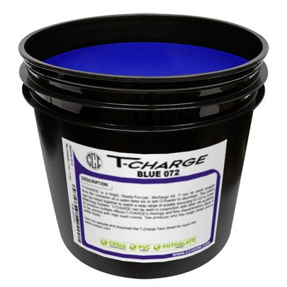 T-Charge RFU Discharge Ink - Blue 072 - ScreenBurning.com