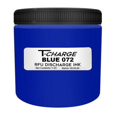 T-Charge RFU Discharge Ink - Blue 072 - ScreenBurning.com