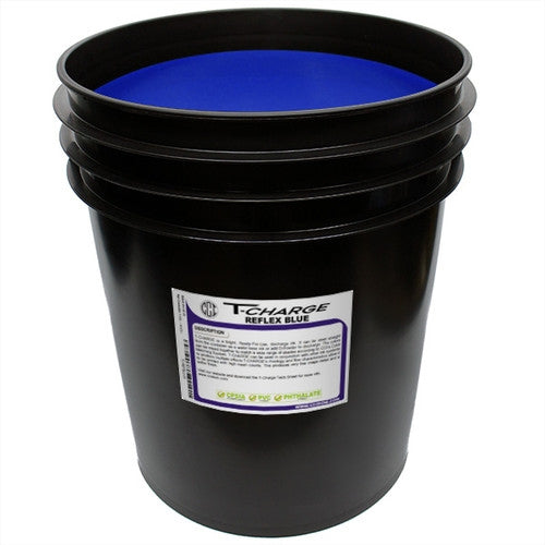 T-Charge RFU Discharge Ink - Reflex Blue - ScreenBurning.com