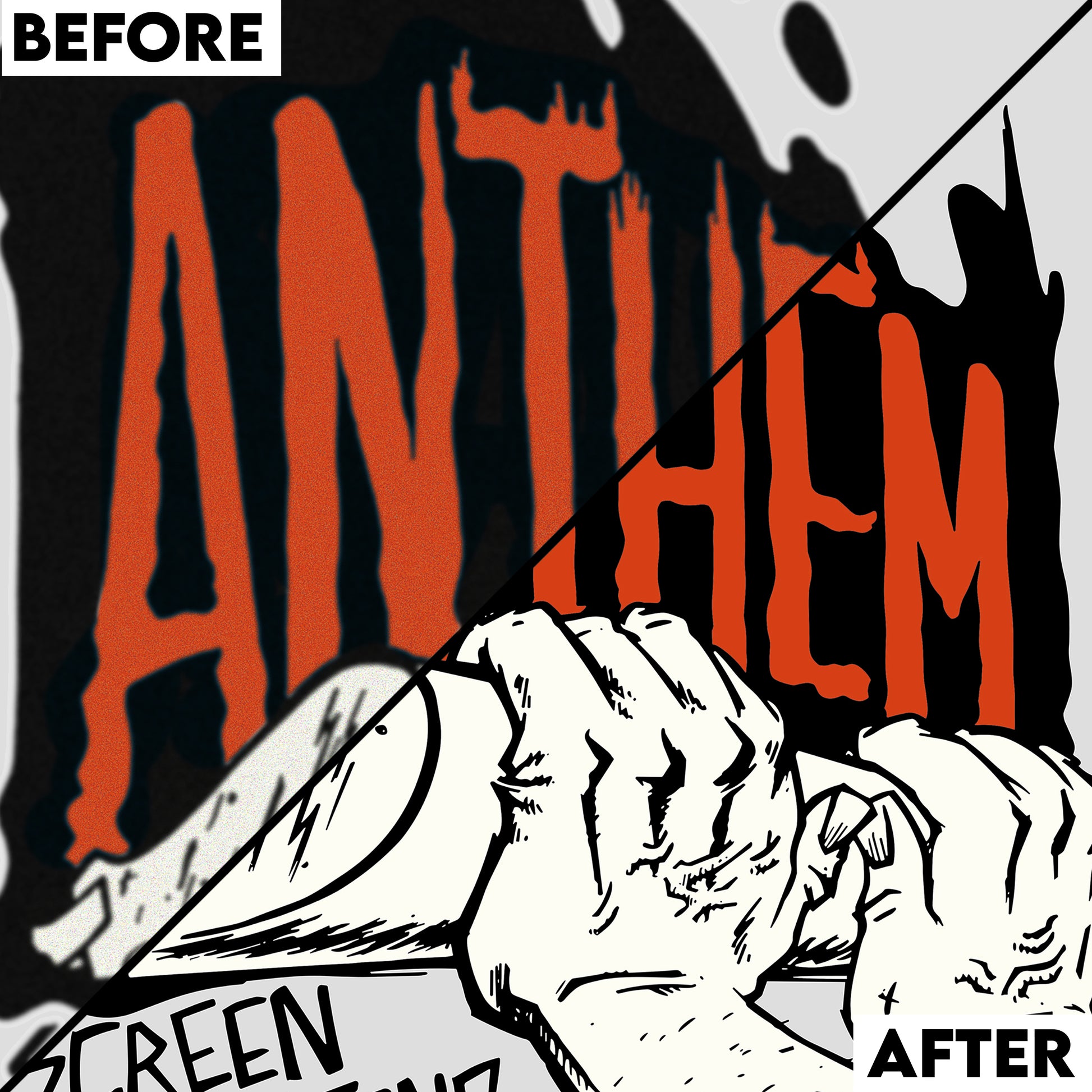 Vectorizing Service for Screen Printing - ScreenBurning.com