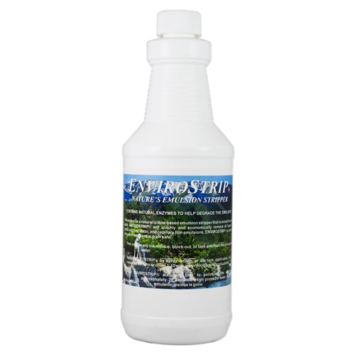 Container of CCI EnviroStrip Emulsion Remover, a chemical product used for removing emulsions from surfaces.